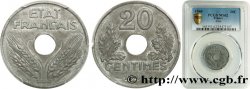 20 centimes État français, légère 1944  F.153A/2