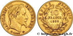 10 francs or Napoléon III, tête laurée 1865 Paris F.507A/9