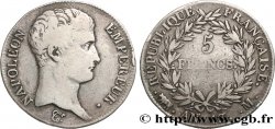 5 francs Napoléon Empereur, Calendrier révolutionnaire 1805 Toulouse F.303/13