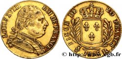 20 francs or Louis XVIII, buste habillé 1815 Londres F.518/1