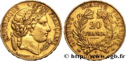 20 francs or Cérès 1850 Paris F.529/3 TTB 
