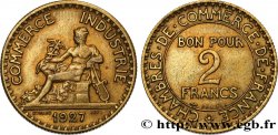 2 francs Chambres de Commerce 1927  F.267/9