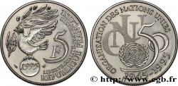 5 francs Cinquantenaire de l’ONU 1995 Pessac F.345/1 SUP 