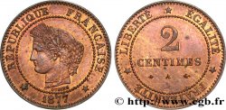 2 centimes Cérès 1877 Paris F.109/2