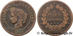 5 centimes Cérès 1883 Paris F.118/25