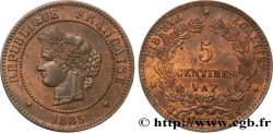 5 centimes Cérès 1885 Paris F.118/27