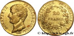 20 francs or Bonaparte Premier Consul 1803 Paris F.510/1
