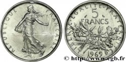 5 francs Semeuse, argent 1969 Paris F.340/13