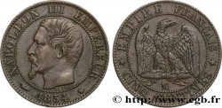Cinq centimes Napoléon III, tête nue 1854 Marseille F.116/14