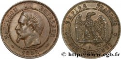 Dix centimes Napoléon III, tête nue 1852 Paris F.133/1