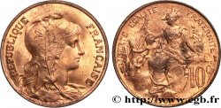 10 centimes Daniel-Dupuis 1907  F.136/16 AU 