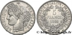 5 francs Cérès, IIe République 1849 Paris F.327/1
