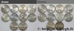 Lot de 10 pièces de 100 francs commémoratives - - F.-/