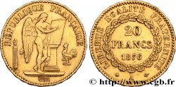 20 francs or Génie, IIIe République 1876 Paris F.533/4 TTB48 