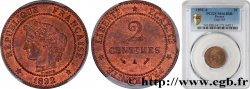 2 centimes Cérès 1892 Paris F.109/18