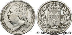1 franc Louis XVIII 1821 Paris F.206/36