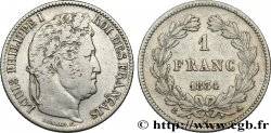 1 franc Louis-Philippe, couronne de chêne 1834 Paris F.210/27