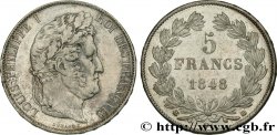 5 francs IIIe type Domard 1848 Strasbourg F.325/18