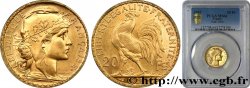 20 francs or Coq, Dieu protège la France 1905 Paris F.534/10