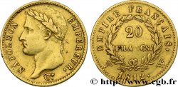 20 francs or Napoléon tête laurée, Empire français 1812 Lille F.516/29