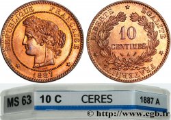 10 centimes Cérès 1887 Paris F.135/31