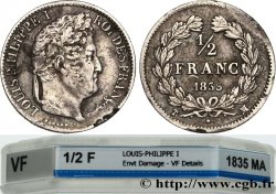 1/2 franc Louis-Philippe 1835 Marseille F.182/60