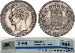 2 francs Charles X 1829 La Rochelle F.258/53