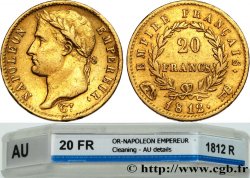 20 francs or Napoléon tête laurée, Empire français 1812 Rome F.516/27