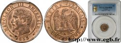 Un centime Napoléon III, tête nue 1853 Paris F.102/1 MS64 PCGS