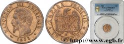 Un centime Napoléon III, tête nue 1853 Marseille F.102/7 SPL64 PCGS