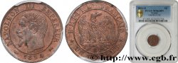 Un centime Napoléon III, tête nue 1854 Lyon F.102/12 SUP62 PCGS