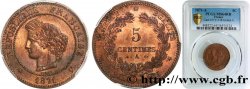 5 centimes Cérès 1871  Paris F.118/2 MS64 PCGS
