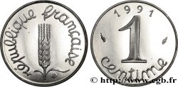 1 centime Épi, BE (Belle Épreuve), frappe monnaie 1991 Pessac F.106/48 var.