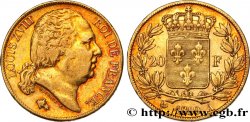 20 francs or Louis XVIII, tête nue 1819 Paris F.519/15
