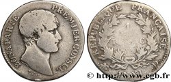 1 franc Bonaparte Premier Consul 1803 Lyon F.200/2