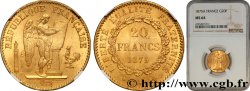 20 francs or Génie, Troisième République 1875 Paris F.533/3