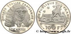 Belle Épreuve 15 écus / 100 francs Descartes 1991 Paris F5.2001 1