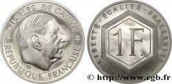 Belle Épreuve 1 franc De Gaulle  1988 Paris F5.1000 2