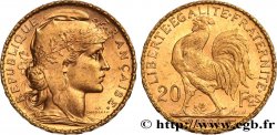 20 francs or Coq, Dieu protège la France 1904 Paris F.534/9