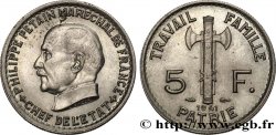 5 francs Pétain  1941  F.338/2 MS62 