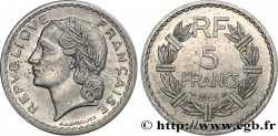 5 francs Lavrillier, aluminium 1945  F.339/3 SUP55 