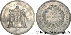 Piéfort argent de 50 francs Hercule 1980 Pessac GEM.223 P1