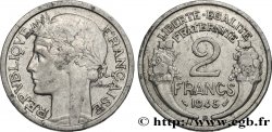 2 francs Morlon, aluminium 1945 Beaumont-Le-Roger F.269/6