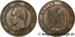 Dix centimes Napoléon III, tête nue 1856 Bordeaux F.133/38