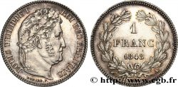 1 franc Louis-Philippe, couronne de chêne 1848 Paris F.210/113 SUP+ 