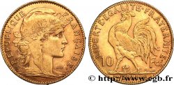 10 francs or Coq 1911 Paris F.509/12