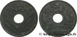 20 centimes État français, lourde 1942  F.153/4 VZ55 