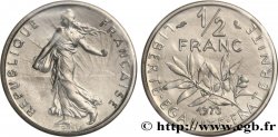 Piéfort nickel de 1/2 franc Semeuse 1973 Paris GEM.91 P1