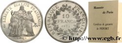 Piéfort argent de 10 francs Hercule 1971 Paris GEM.183 P1 