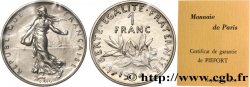 Piéfort nickel de 1 franc Semeuse 1974 Paris GEM.104 P1